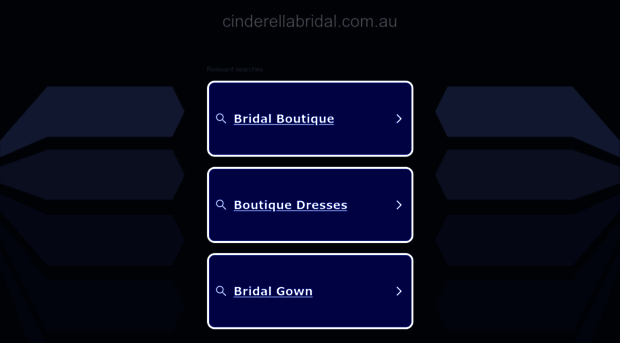 cinderellabridal.com.au