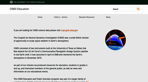 cindispace.utdallas.edu
