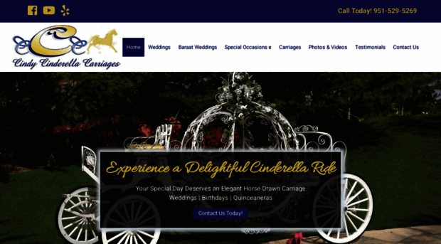 cindycinderellacarriages.com