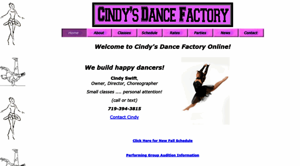 cindysdancefactory.com