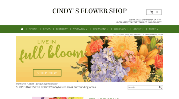 cindysflowerandgiftshopllc.com