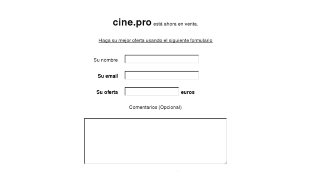 cine.pro