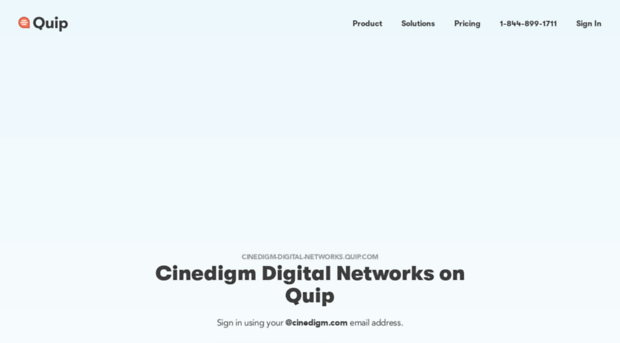 cinedigm-digital-networks.quip.com