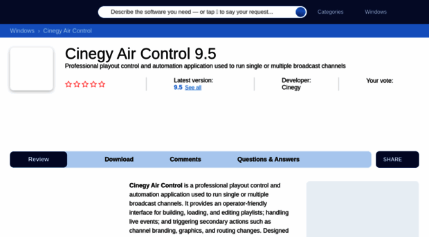 cinegy-air-control.software.informer.com