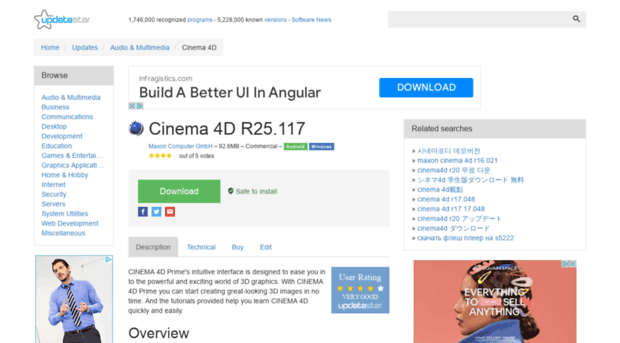 cinema-4d.updatestar.com