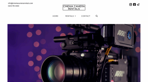 cinemacamerarentals.com