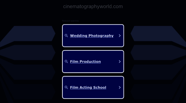 cinematographyworld.com