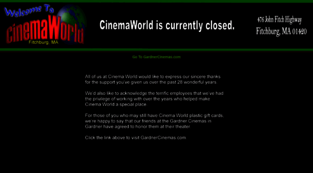 cinemaworldtheaters.com