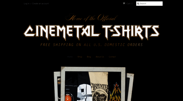 cinemetaltshirts.com