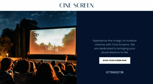 cinescreen.co.uk