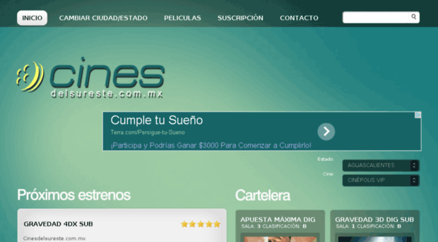 cinesdelsureste.com.mx