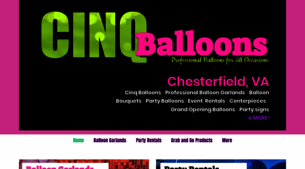 cinqballoons.com