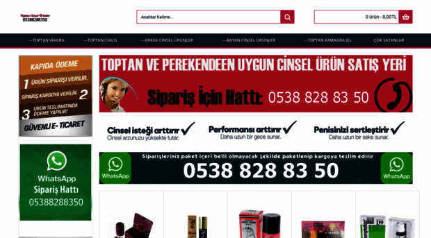 cinselurunlersatis.com