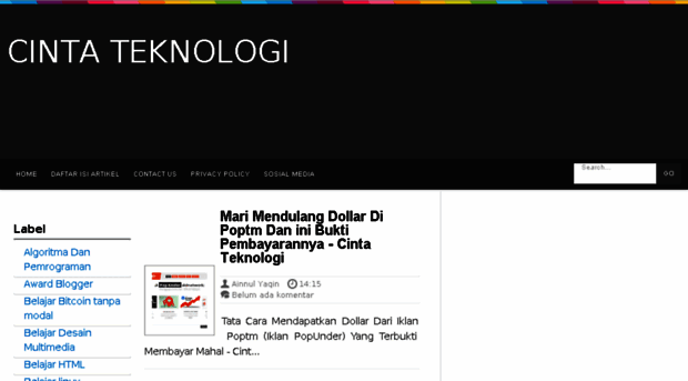 cintateknologi.com