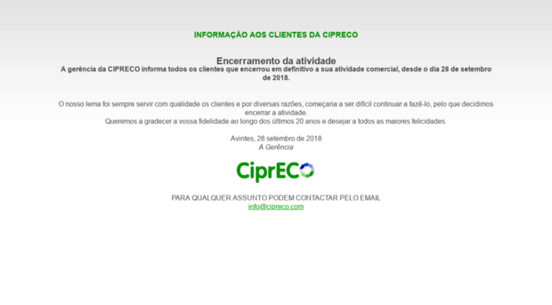 cipreco.com