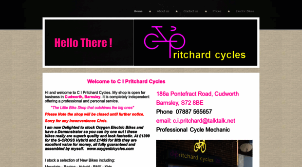 cipritchardcycles.co.uk