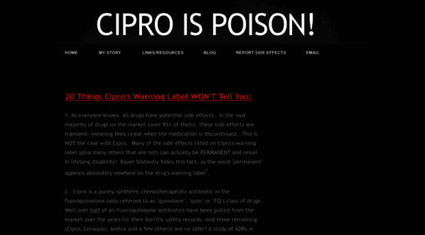 ciproispoison.com