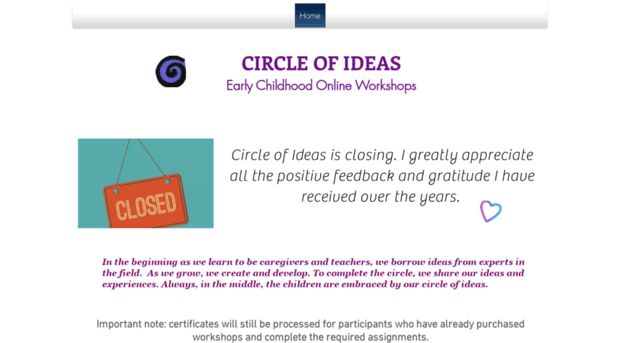 circleofideaseceworkshops.com