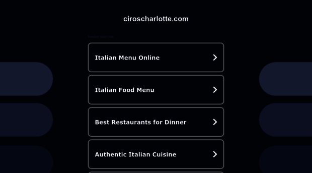 ciroscharlotte.com