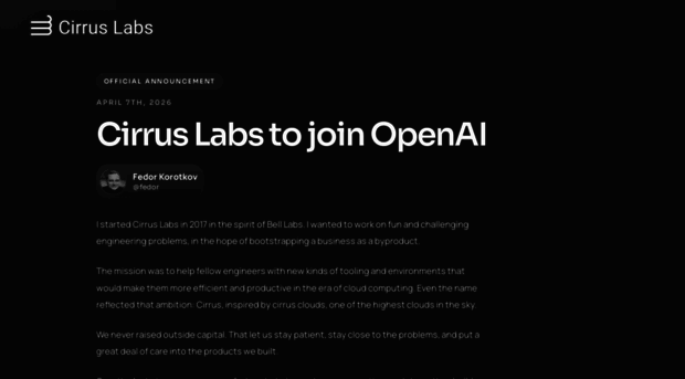 cirruslabs.org