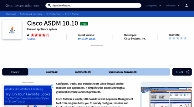 cisco-asdm.software.informer.com