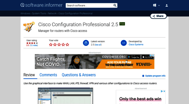 cisco-configuration-professional.software.informer.com