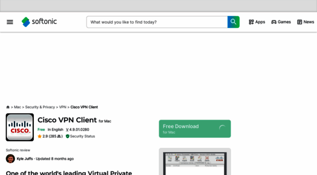 cisco-vpn-client.en.softonic.com