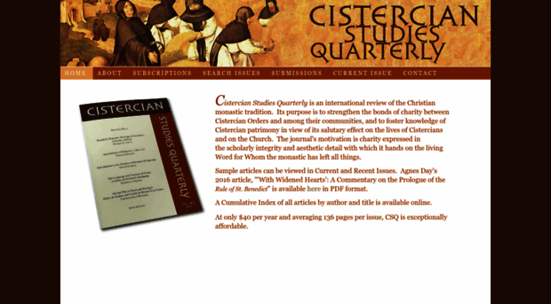 cistercian-studies-quarterly.org