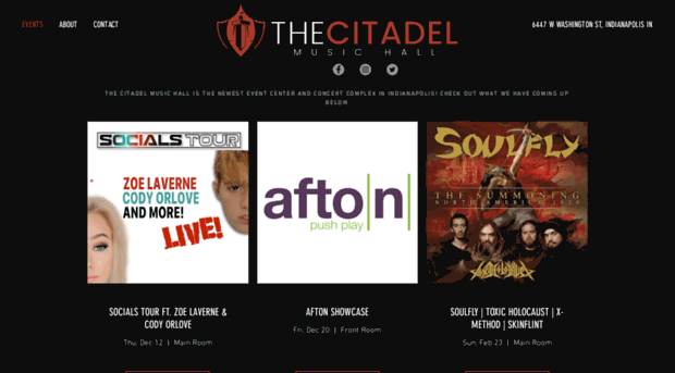 citadelmusichall.com