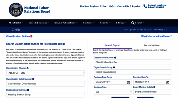 citenet.nlrb.gov