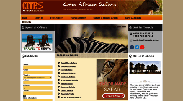 citesafricansafaris.com