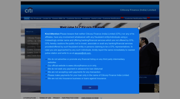 citicorpfinance.co.in