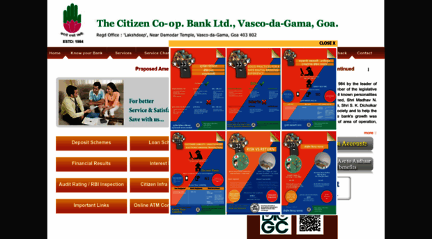 citizenbankgoa.com