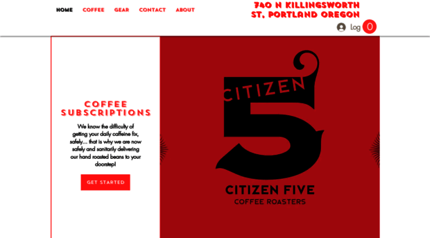 citizenfivecoffee.com