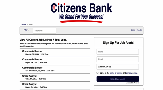 citizensbanktx.applicantpool.com