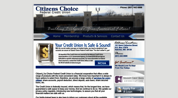 citizenschoicefcu.org