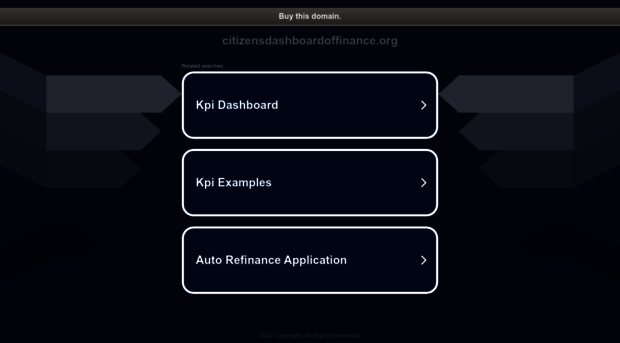 citizensdashboardoffinance.org