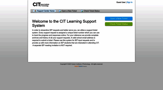 citlearningsupport.supportsystem.com