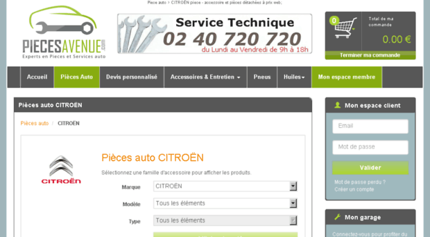 citroen.piecesavenue.com