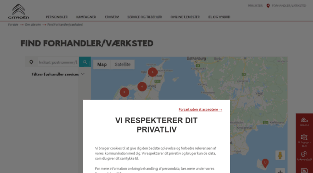 citroenforhandler.dk