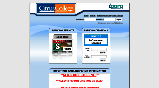 citruscollege.thepermitstore.com