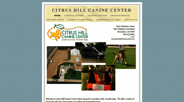 citrushillcaninecenter.com