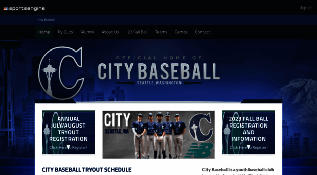 citybaseball.sportngin.com