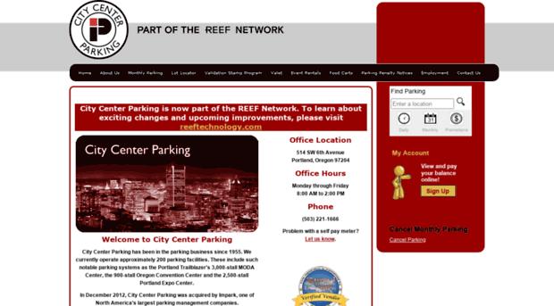 citycenterparking.com