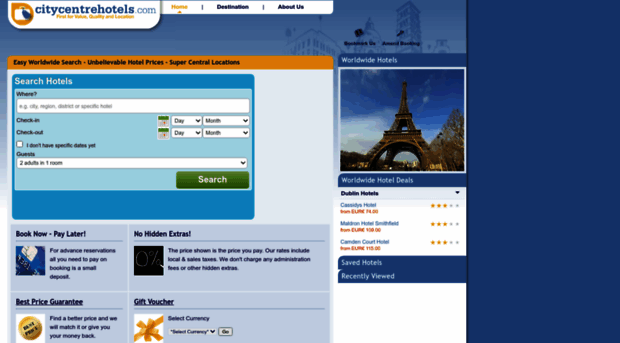 citycentrehotels.com