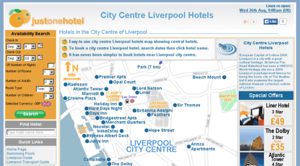 citycentreliverpoolhotels.co.uk