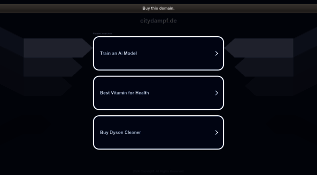 citydampf.de