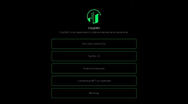 citydao.io