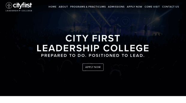 cityfirstleadershipcollege.com
