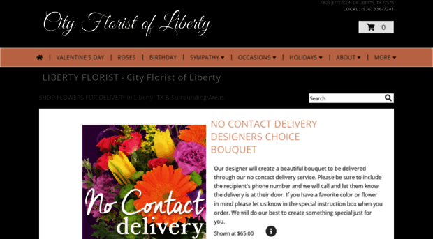 cityfloristofliberty.com
